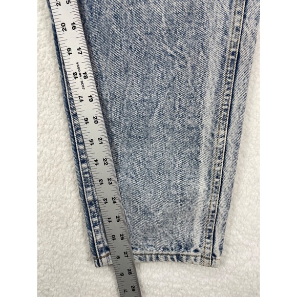 Lee Rider's Women's size 16 Vintage Acid Wash High Waist Tapered Leg - Picture 9 of 14